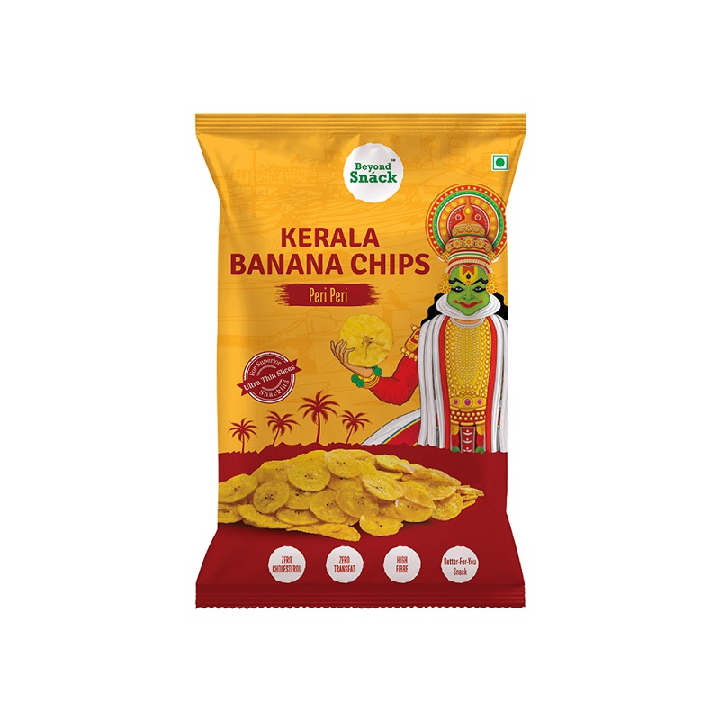 Beyond Snack Kerala Banana Chips Peri Peri 85 Gm Earth Box